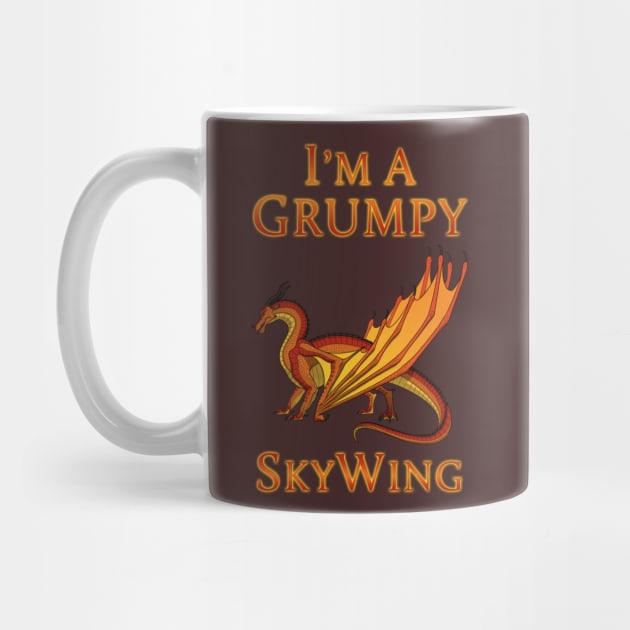 I'm a Grumpy SkyWing by VibrantEchoes